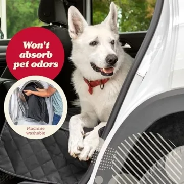 Lusso Gear Waterproof Dog Car Seat Cover for Back Seat
