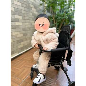 Newborn Unisex Baby Boy Girl Solid Romper Infants Outfit Clothes 3D Print Bear Color with Zipper Jumpsuits for 0-3 Months Begie