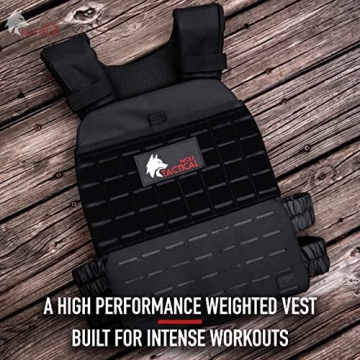 Adjustable Weighted Vest for Enhanced Fitness Training | Wolf Tactical