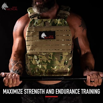 Adjustable Weighted Vest for Enhanced Fitness Training | Wolf Tactical
