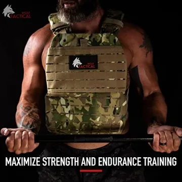 Adjustable Weighted Vest for Enhanced Fitness Training | Wolf Tactical
