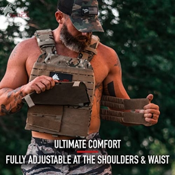 Adjustable Weighted Vest for Enhanced Fitness Training | Wolf Tactical