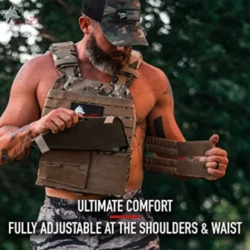 Adjustable Weighted Vest for Enhanced Fitness Training | Wolf Tactical