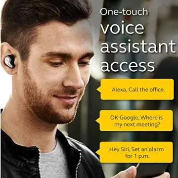 Jabra Elite 65t Earbuds – Alexa Built-in, True Wireless Earbuds with Charging Case, Titanium Black – Bluetooth Earbuds Engineered for The Best True Wireless Calls and Music Experience