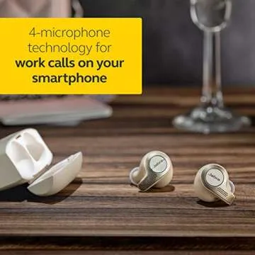 Jabra Elite 65t Earbuds – Alexa Built-in, True Wireless Earbuds with Charging Case, Titanium Black – Bluetooth Earbuds Engineered for The Best True Wireless Calls and Music Experience