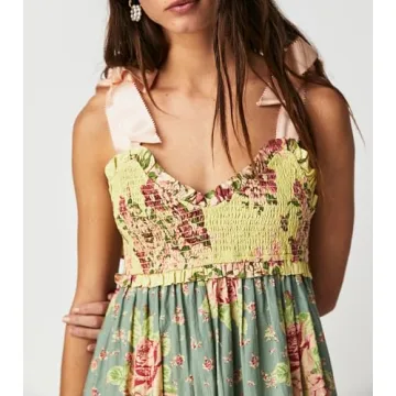 Women Summer Flowy Smocked Maxi Dress for Every Occasion