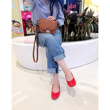 Colorful Memory Foam Ballet Flats for Women