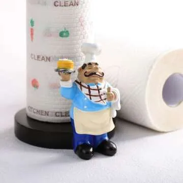 Massjoy Chef Style Sunflower Paper Towel Holder for Kitchen