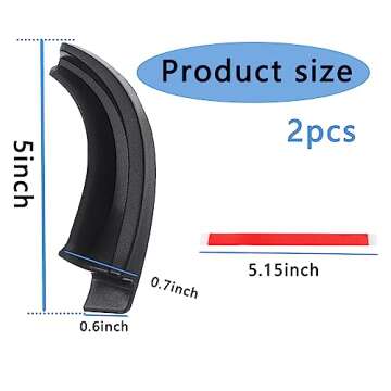 2PCS Rain Gutter Extensions for Jeep Wrangler JLU & Gladiator JT - Durable Rain Deflector