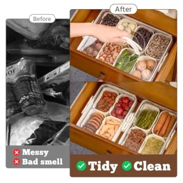 Dual Snackle Box - Portable Snack Container Set