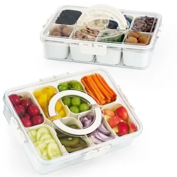Dual Snackle Box - Portable Snack Container Set