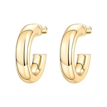 Stylish PAVOI 14K Gold Hoop Earrings Ideal for Every Occasion