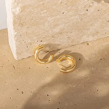 Stylish PAVOI 14K Gold Hoop Earrings Ideal for Every Occasion