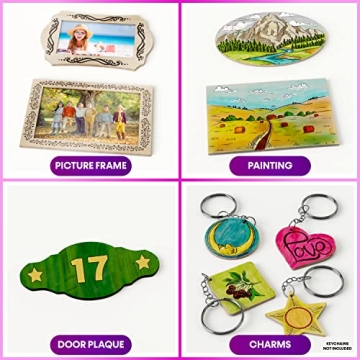 Craft Culture Beginners Wood Burning Kit for Kids & Teens