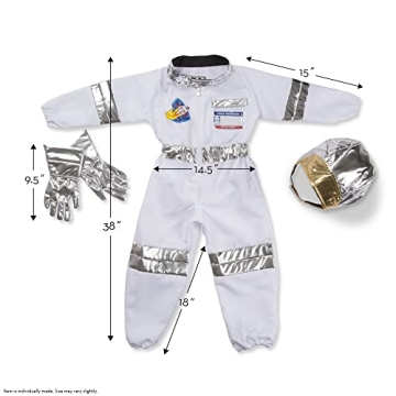 Melissa & Doug Astronaut Costume Set for Kids 3-6
