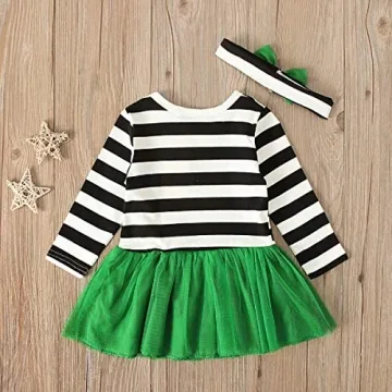 Adorable St Patrick’s Day Toddler Dress for Girls