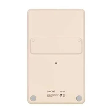 UNIONE Pocket & Desktop Brown Calculator with a Bright LCD, Dual Power Handheld Desktop. Color. Business, Office, High School