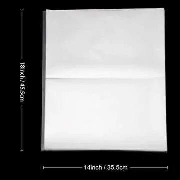 MORIDA 20 Pcs Clear Cello Bags for Gifts and Treats