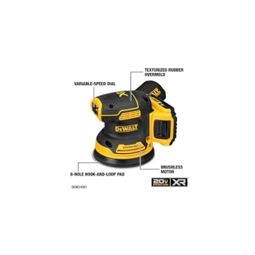 DeWALT 20V MAX Sander DCW2101D1 Cordless Performance Tool