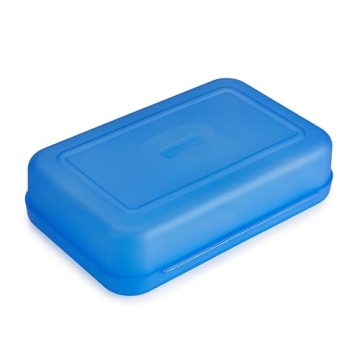 Amazon Basics Pencil Box Durable Secure Stylish for Office