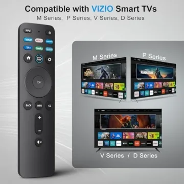 VIZIO Universal Remote XRT260 for Smart TVs