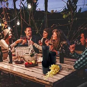 Kingzhuo 50 Pcs French Fry Holder 14oz Paper Charcuterie Cups Take-out Party French Fry Cups Disposable Food Cones Waffle Paper Popcorn Boxes Holder Wedding Food Trays Paper Cones for Food (Black)