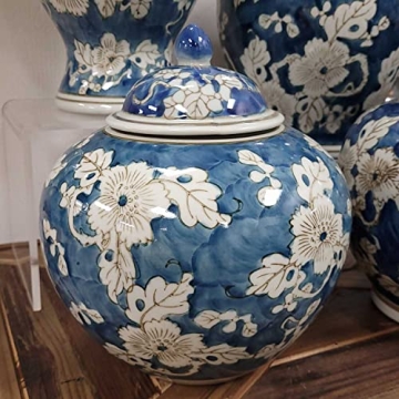 Stunning Chinoiserie Decorative Jar for Home Storage