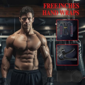 Vensmuste 4FT Heavy Boxing Bag Set for Home Training