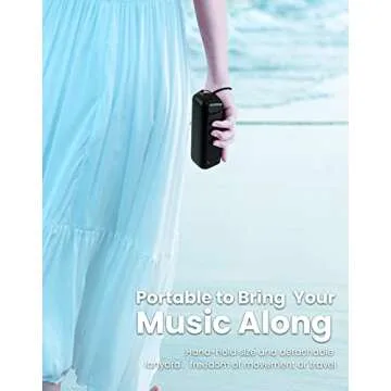 LENRUE Bluetooth Speaker,Wireless Portable Speakers with TWS, 12H Playtime, Clear Sound for Home,Travel and Outdoor,Handfree Calls Compatible with for iPhone, Samsung Android and More