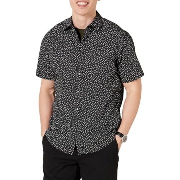 Regular-Fit Short-Sleeve Print Shirt for Men – Affordable Style