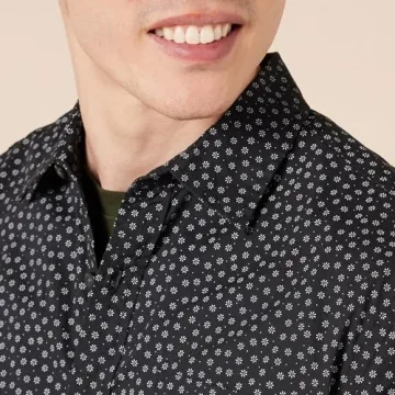Regular-Fit Short-Sleeve Print Shirt for Men – Affordable Style