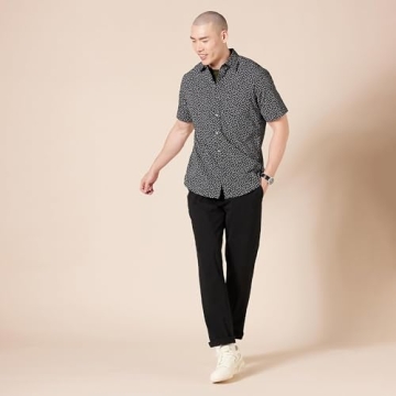 Regular-Fit Short-Sleeve Print Shirt for Men – Affordable Style