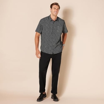 Regular-Fit Short-Sleeve Print Shirt for Men – Affordable Style