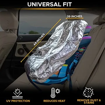 EcoNour Baby Seat Sunshade | Keep Car Seats Cool & Protected