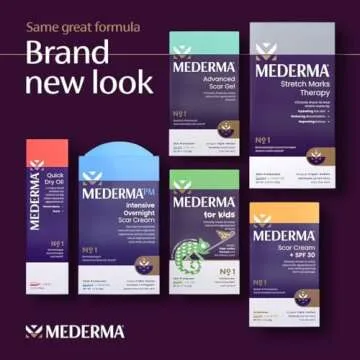 Mederma Advanced Scar Gel - 1x Daily - Reduces The Appearance of Old & New Scars - #1 Doctor & Pharmacist Recommended Brand for Scars - 1.76oz.