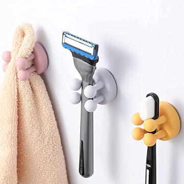 Versatile Defrko Silicone Toothbrush Holders for Home Organization