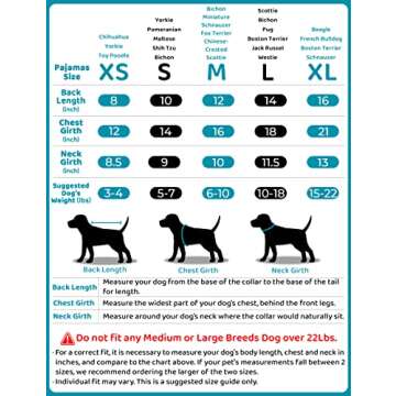 Enipoly Pet Pajamas for Small Dogs and Cats (Pack of 3), One-Piece Jumpsuit Cozy Shirt Onesie, Large, Green| Grey| Red