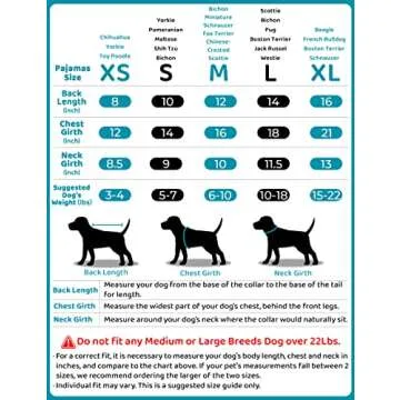 Enipoly Pet Pajamas for Small Dogs and Cats (Pack of 3), One-Piece Jumpsuit Cozy Shirt Onesie, Large, Green| Grey| Red