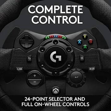 Logitech G923 Racing Wheel and Pedals for Xbox X|S, Xbox One and PC (Renewed)