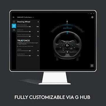 Logitech G923 Racing Wheel and Pedals for Xbox X|S, Xbox One and PC (Renewed)