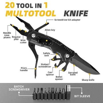 TRSCIND Pocket Knife Multitool, Gifts for Men Him Dad Husband, Valentines Day Anniversary Birthday G...