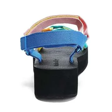 Women's Platform Sandals Casual Wedge Adjustable Velcro Arch Support Yoga Mat Heeled Flatform Sandals Shoes