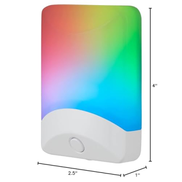 GE Color-Changing LED Night Light for Kids and Adults