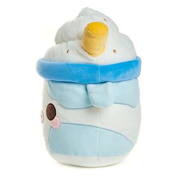 Cuddle Barn PlushGoals - Mooshake & Cookies Super Soft Cute Kawaii Cow Dessert Drink Collectible Stuffed Animal Plush Toy, 10 inches