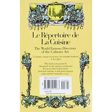 Le Repertoire de La Cuisine: The World Renowned Classic Used by the Experts (Shorthand Guide to Fren...