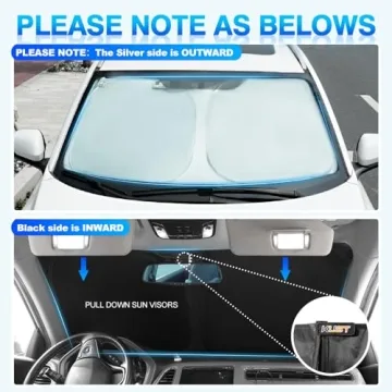 KUST Windshield Sun Shade for Toyota 4Runner Custom Fit