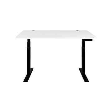 Autonomous Height-Adjustable Standing Desk with White Classic Top