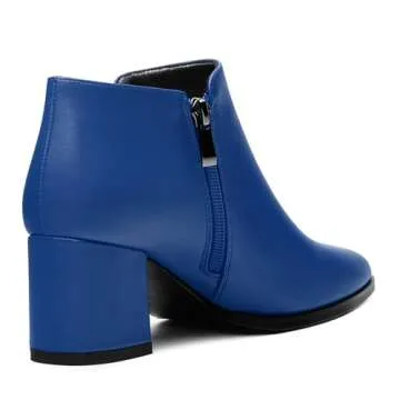 Chic MISEZOXI Pointed Toe Ankle Boots for Women