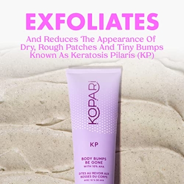Kopari KP Body Exfoliator for Smooth Skin and Bumps