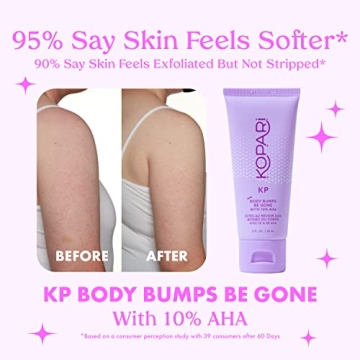 Kopari KP Body Exfoliator for Smooth Skin and Bumps